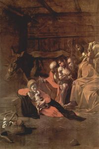 Микеланджело Меризи де Караваджо  «Поклонение пастухов»